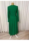 Çim Yeşili Elbise