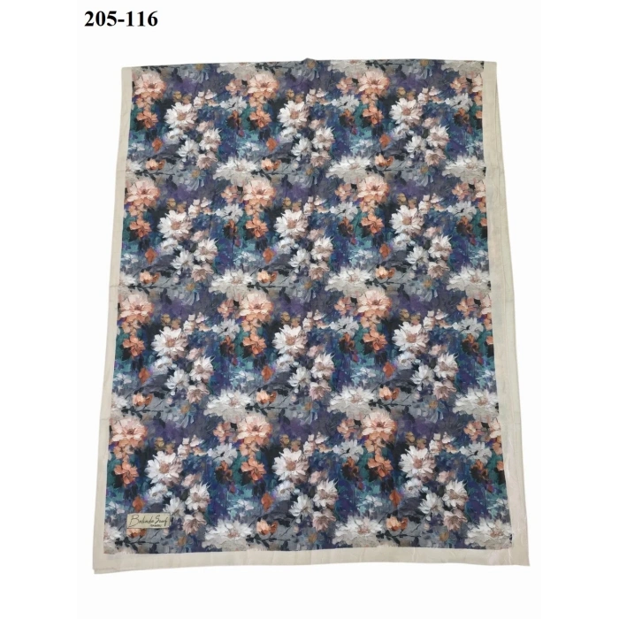 Belinda Scarf Bambu Kraş Pamuk Şal (Bej) 205-116
