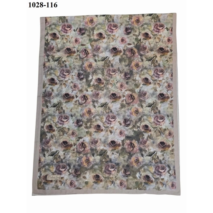 Belinda Scarf Bambu Kraş Pamuk Şal (Taş) 1028-116