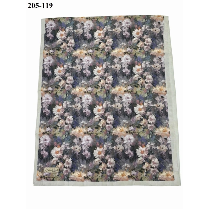 Belinda Scarf Bambu Kraş Pamuk Şal (Taş) 205-119
