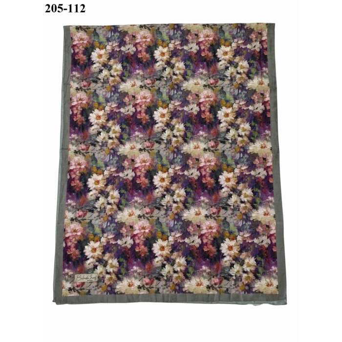 Belinda Scarf Bambu Kraş Pamuk Şal (Yeşil) 205-112