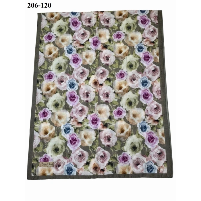 Belinda Scarf Bambu Kraş Pamuk Şal (Yeşil) 206-120