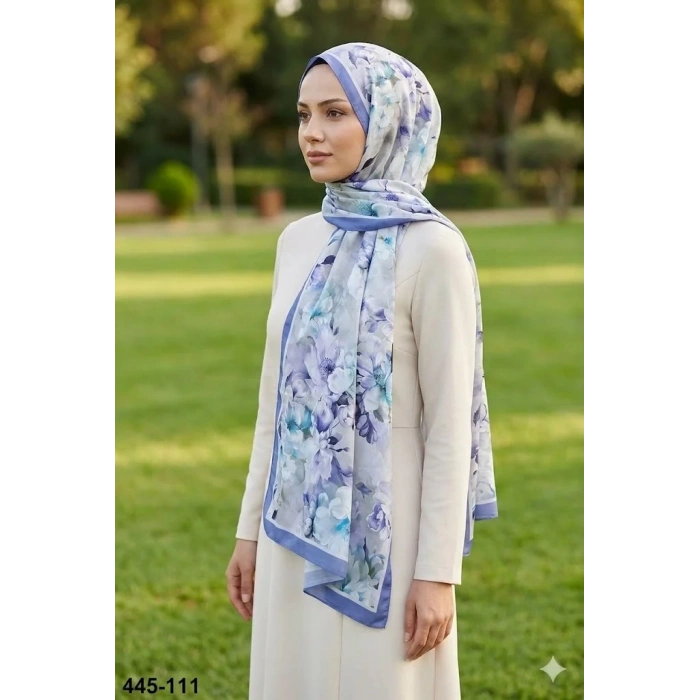 Buqle Dijital Desenli Soft Şal 445-111