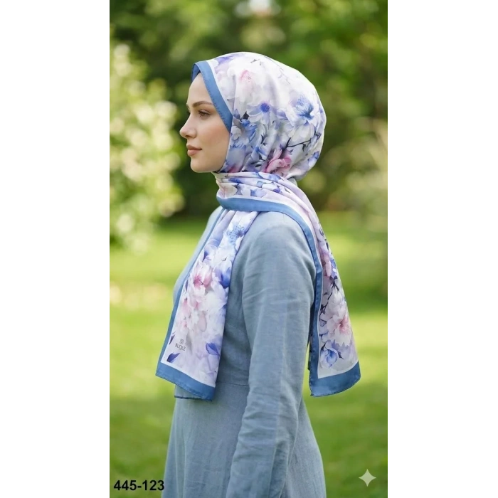 Buqle Dijital Desenli Soft Şal 445-123