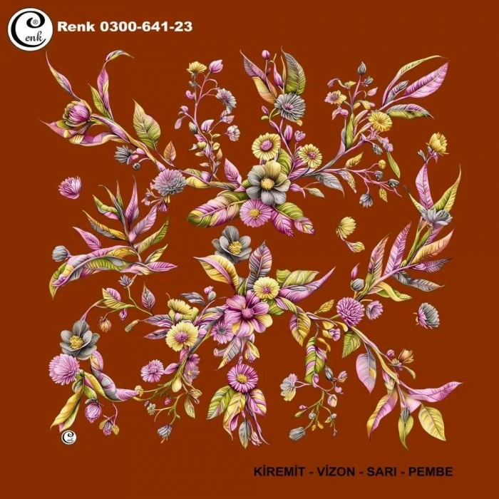 Cenk Desenli Oyalık Yazma 641-23