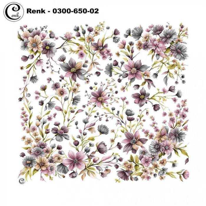 Cenk Desenli Oyalık Yazma 650-02