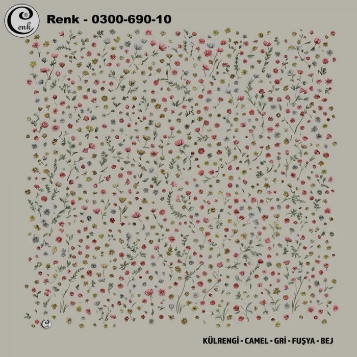 Cenk Desenli Oyalık Yazma 690-10