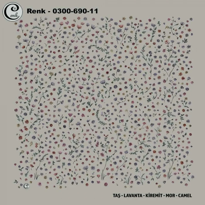 Cenk Desenli Oyalık Yazma 690-11