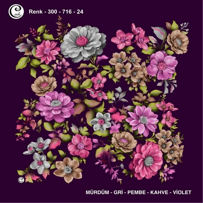 Cenk Desenli Oyalık Yazma 716-24