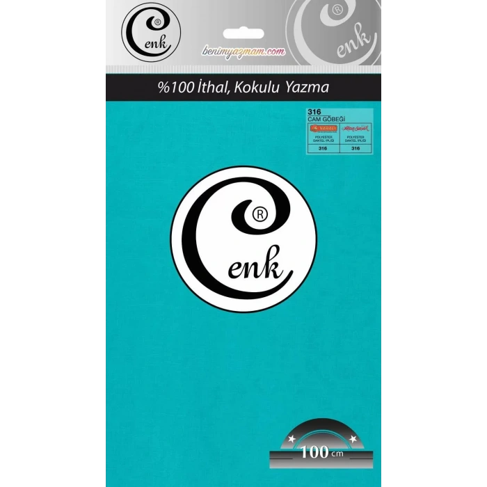 Cenk Düz Renk Oyalık Yazma (cam göbeği) cenk-duz-316
