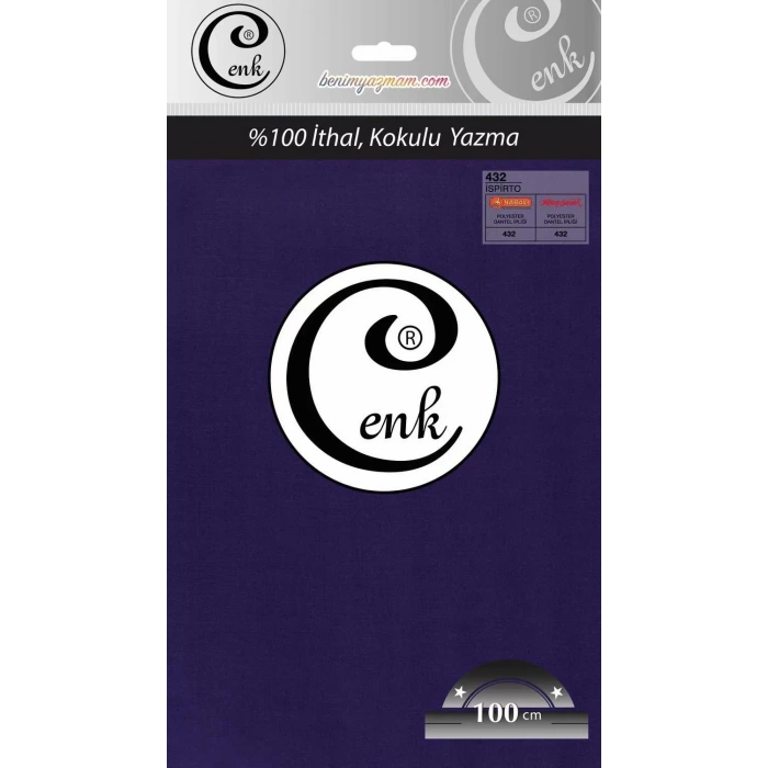 Cenk Düz Renk Oyalık Yazma (ispirto) cenk-duz-432