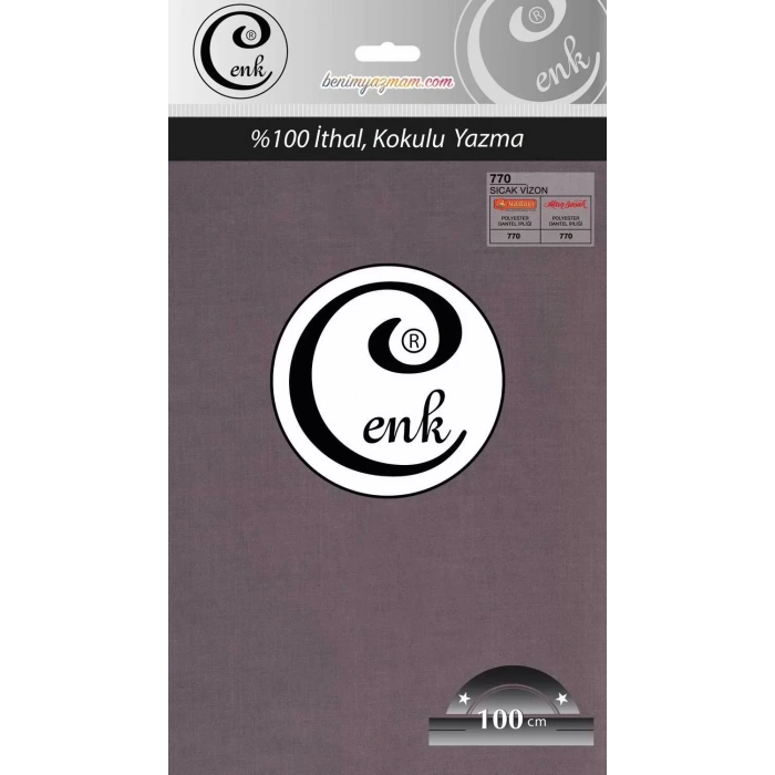 Cenk Düz Renk Oyalık yazma (Sıcak Vizon) cenk-duz-770