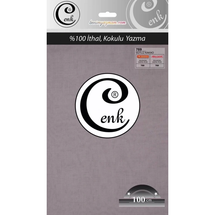 Cenk Düz Renk Oyalık Yazma (Sütlü Kakao) cenk-duz-769