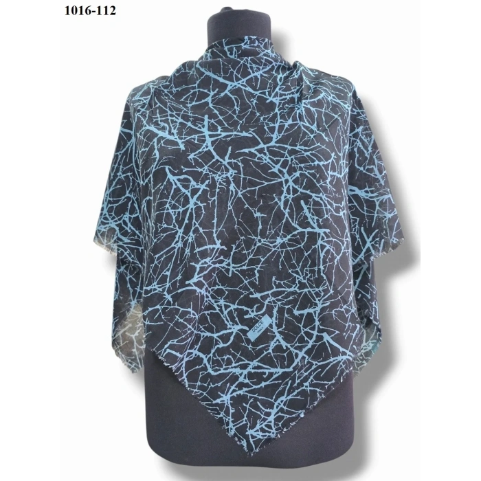 Dolce Cool Desenli Dimi Pamuk Eşarp 1016-112