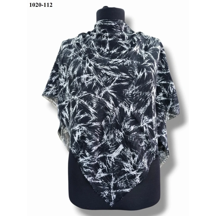Dolce Cool Desenli Dimi Pamuk Eşarp 1020-112
