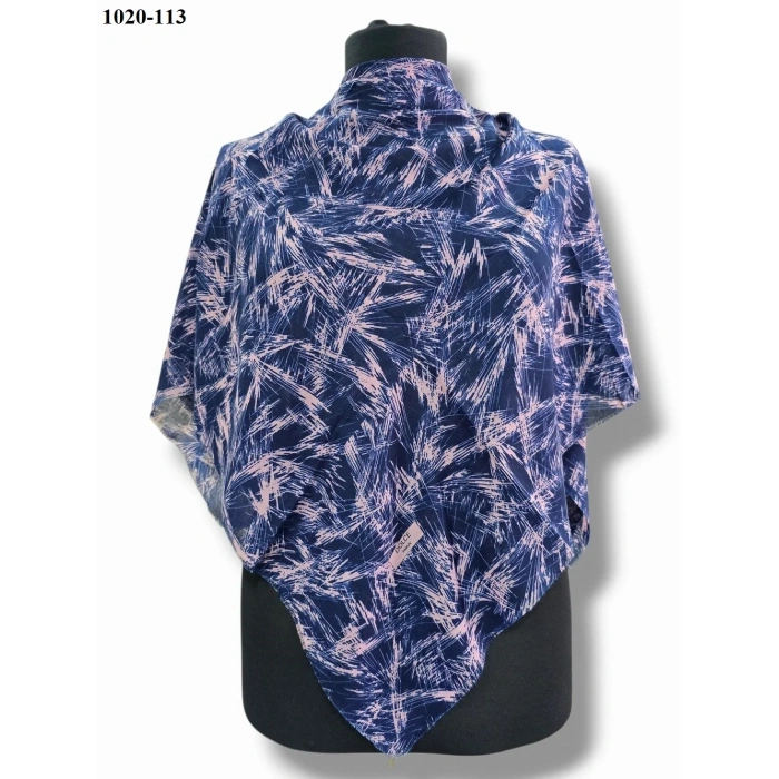 Dolce Cool Desenli Dimi Pamuk Eşarp 1020-113