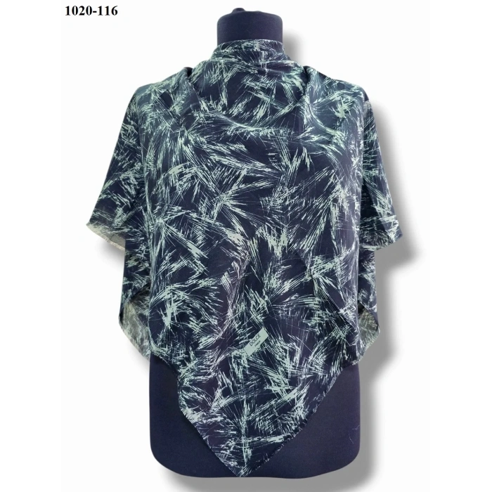 Dolce Cool Desenli Dimi Pamuk Eşarp 1020-116