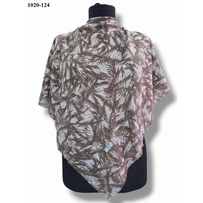 Dolce Cool Desenli Dimi Pamuk Eşarp 1020-124