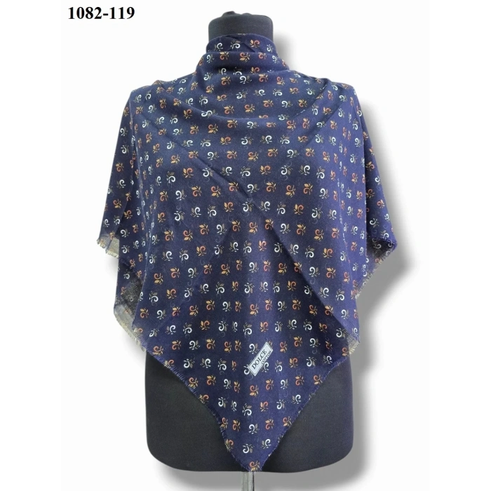 Dolce Cool Desenli Dimi Pamuk Eşarp 1082-119