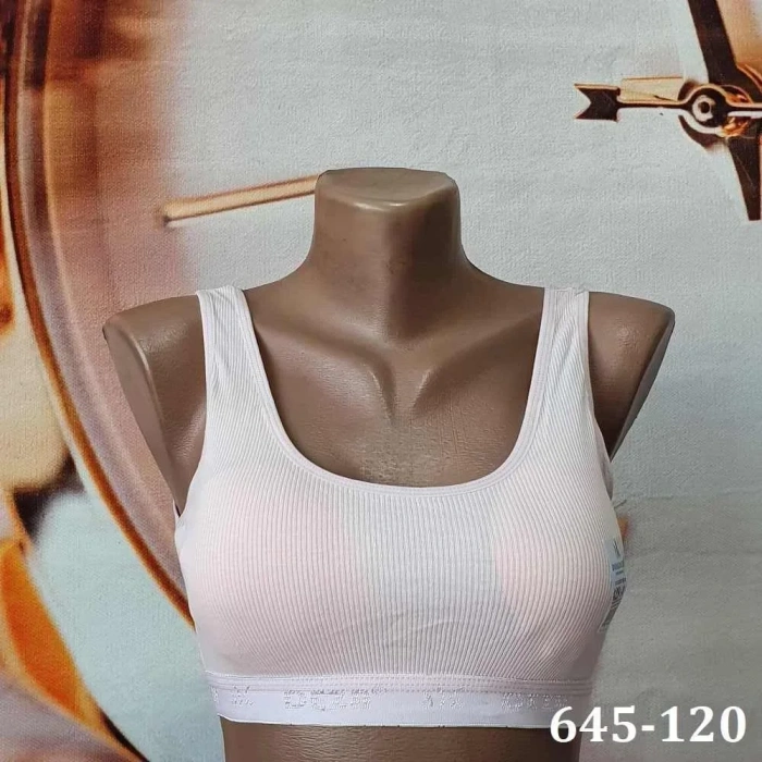 Dondeza Kalın Askılı Pedli Kız Büstiyer (Somon) (6 adet) 645-120