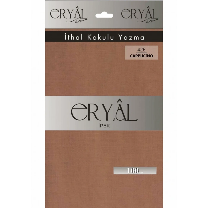 Eryal İpek Düz Renk Poşetli Oyalık Yazma 426 Cappucino
