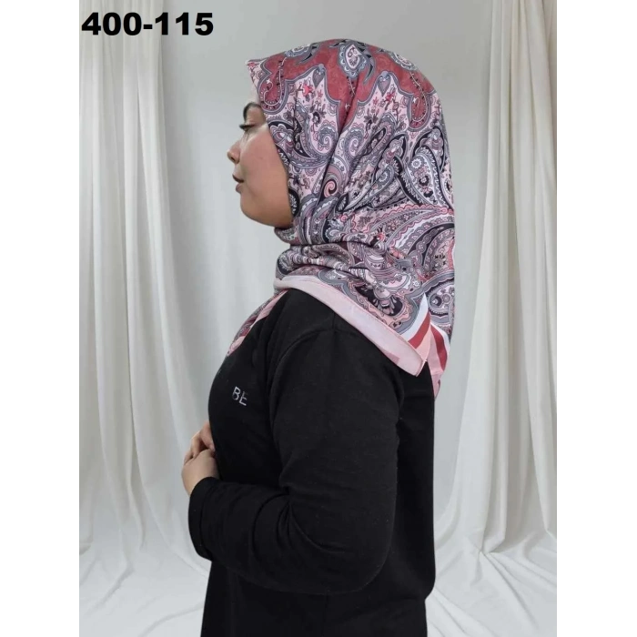 Eylül İpek Etnik Desen Soft Eşarp 400-115
