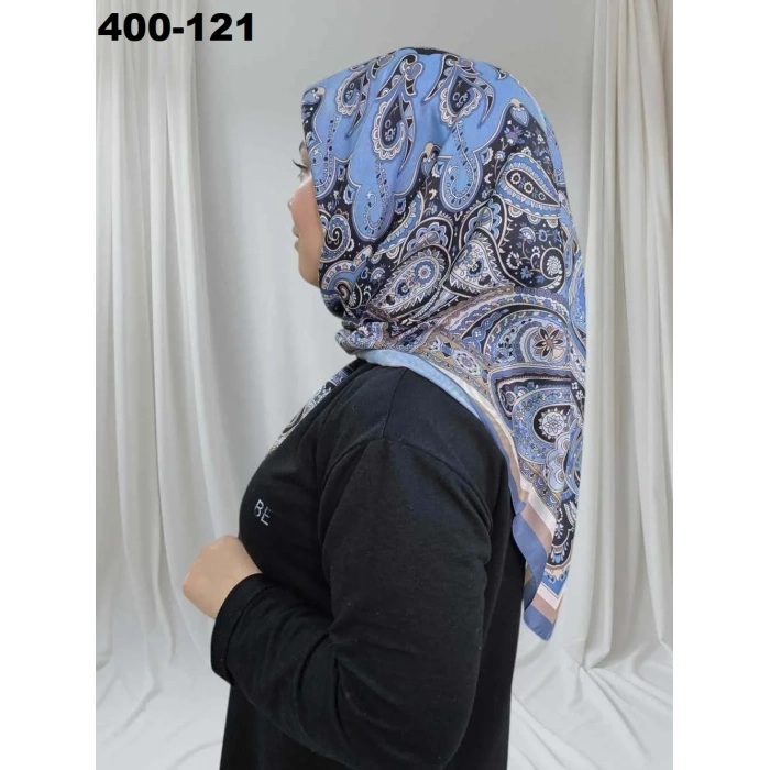 Eylül İpek Etnik Desen Soft Eşarp 400-121