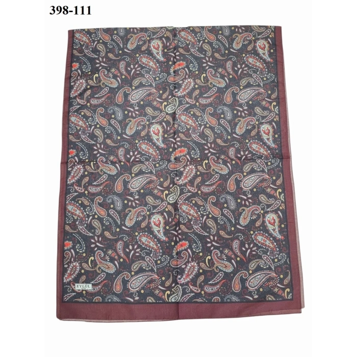 Eylül İpek Etnik Desen Soft Şal 398-111