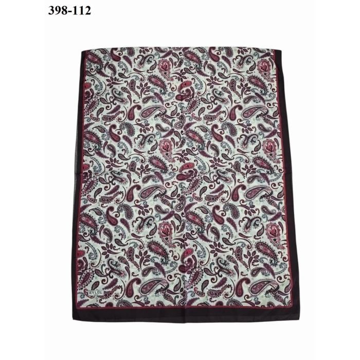 Eylül İpek Etnik Desen Soft Şal 398-112