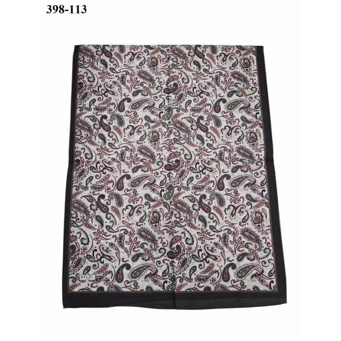 Eylül İpek Etnik Desen Soft Şal 398-113