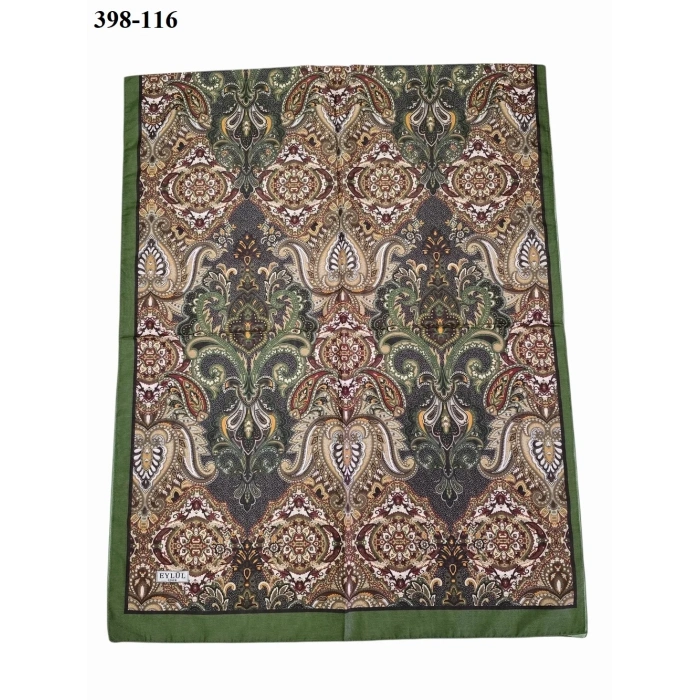 Eylül İpek Etnik Desen Soft Şal 398-116