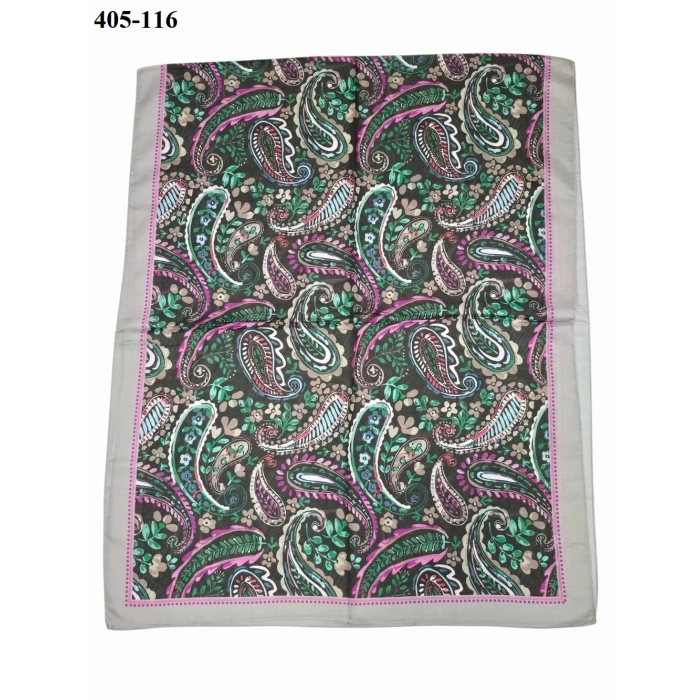 Eylül İpek Etnik Desen Soft Şal 405-116