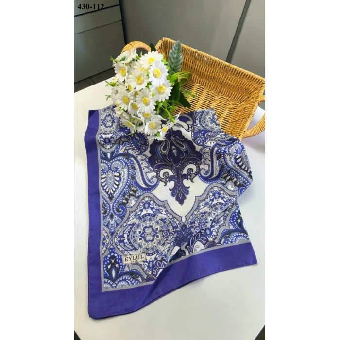 Eylül İpek Etnik Desen Soft Şal 430-112