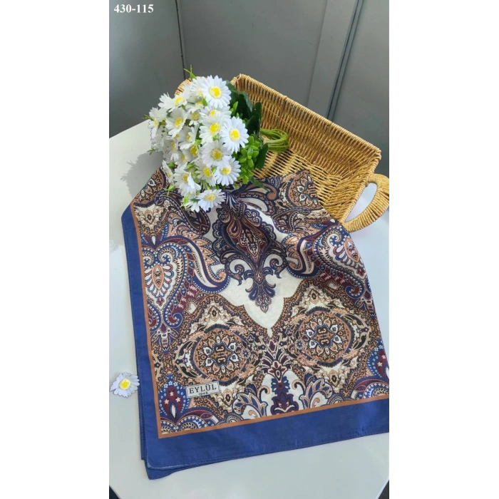 Eylül İpek Etnik Desen Soft Şal 430-115