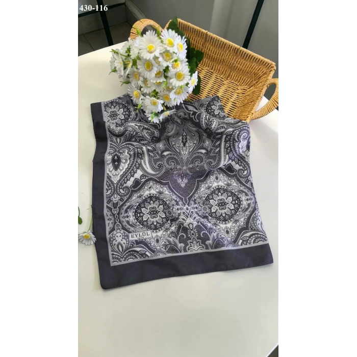 Eylül İpek Etnik Desen Soft Şal 430-116