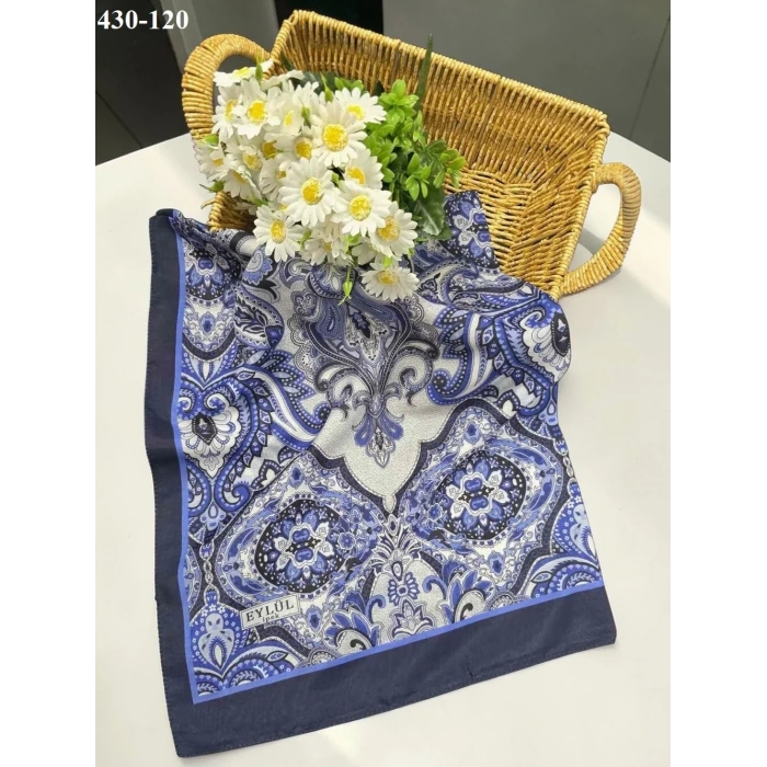 Eylül İpek Etnik Desen Soft Şal 430-120