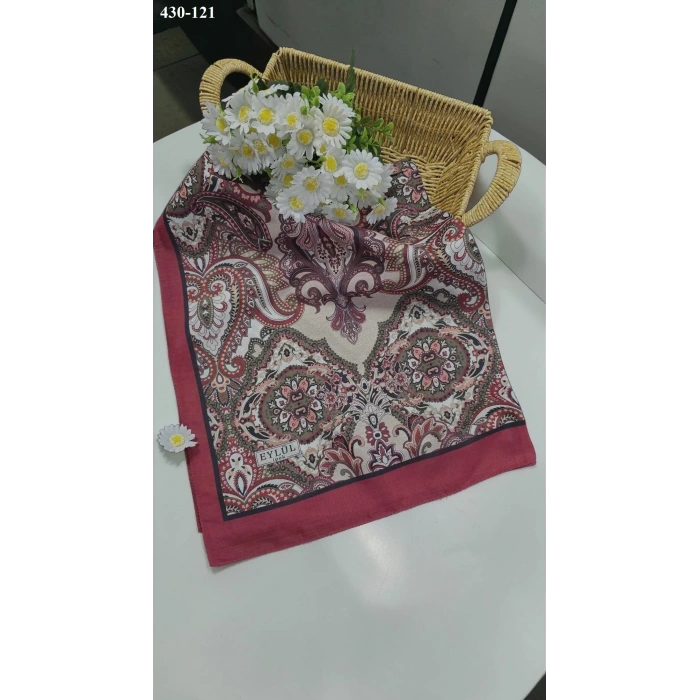 Eylül İpek Etnik Desen Soft Şal 430-121