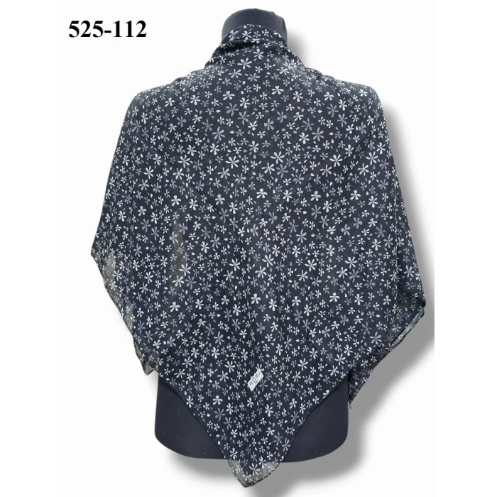 Huzurlu İpek Polyester Dikişli Yazma 525-112