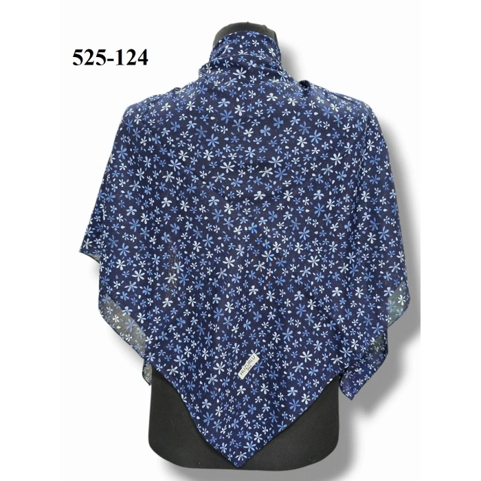 Huzurlu İpek Polyester Dikişli Yazma 525-124