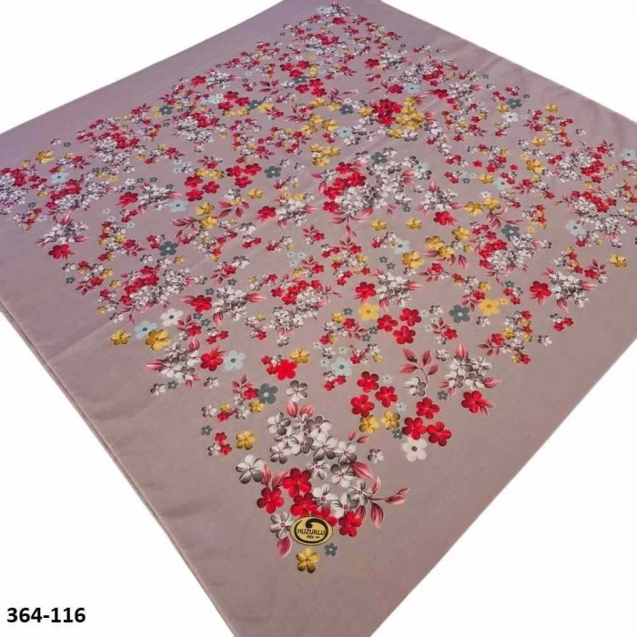 Huzurlu İpek Polyester Oyalık Yazma 364-116