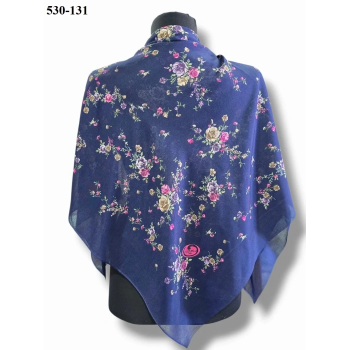 Huzurlu İpek Polyester Oyalık Yazma 530-131