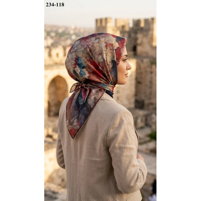 Locella Soft Pamuk Eşarp 234-118