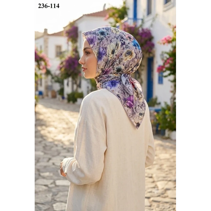 Locella Soft Pamuk Eşarp 236-114