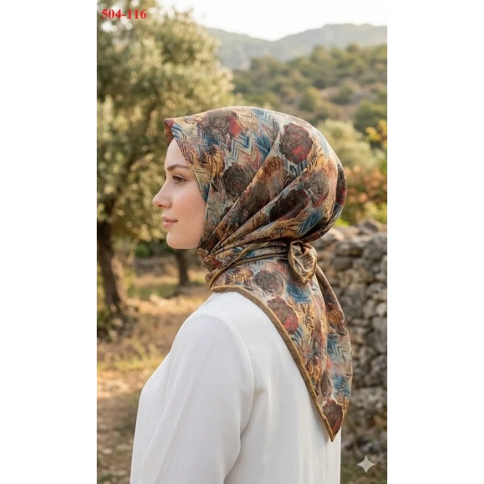 Locella Soft Pamuk Eşarp 504-116