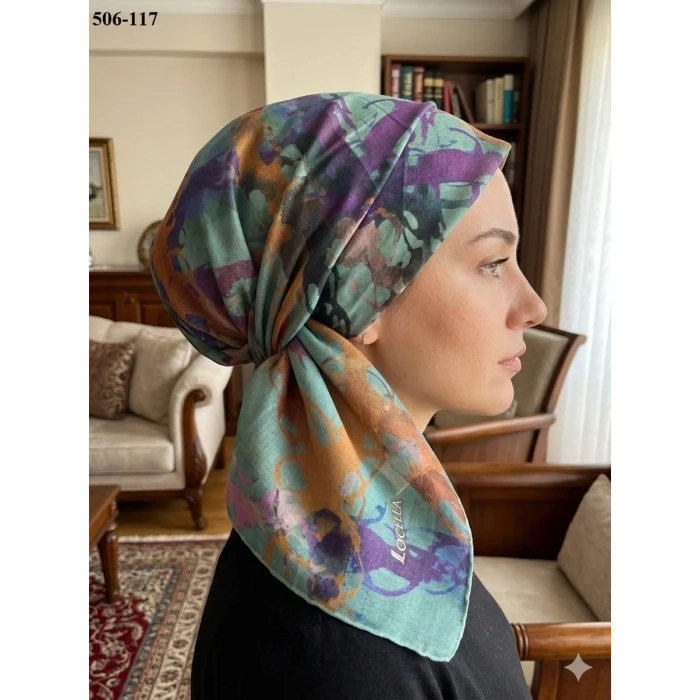 Locella Soft Pamuk Eşarp 506-117