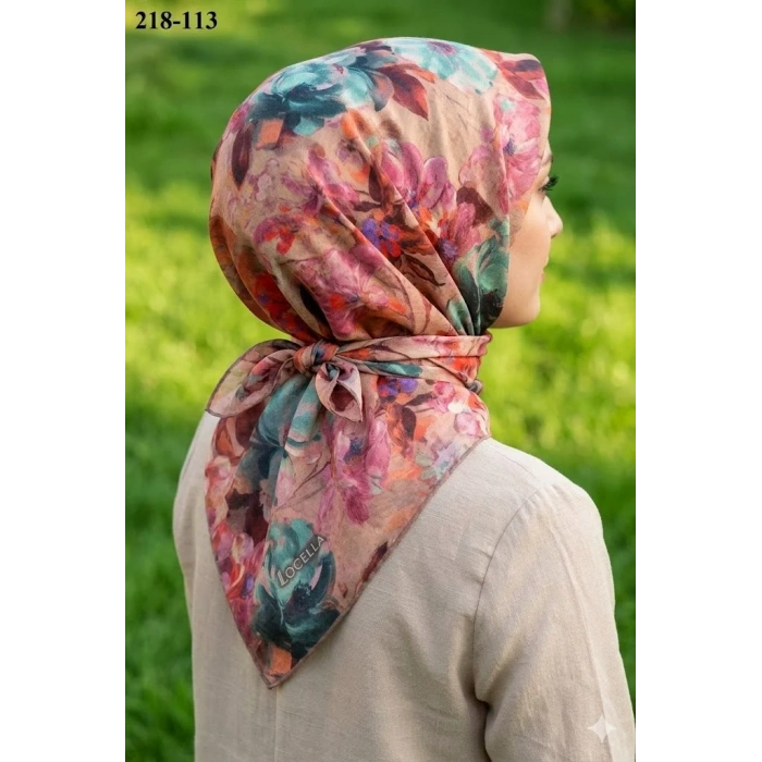 Locella Soft Pamuk Eşarp (A. Vizon) 218-113