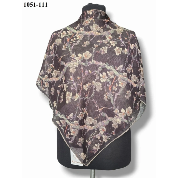 Locella Soft Pamuk Eşarp (Acı Kahve) 1051-111