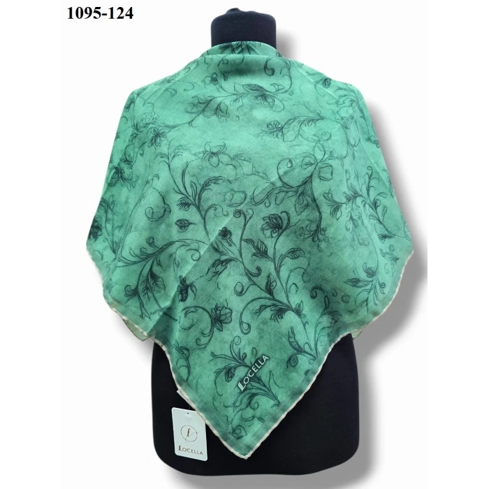 Locella Soft Pamuk Eşarp (Elma Yeşili) 1095-124