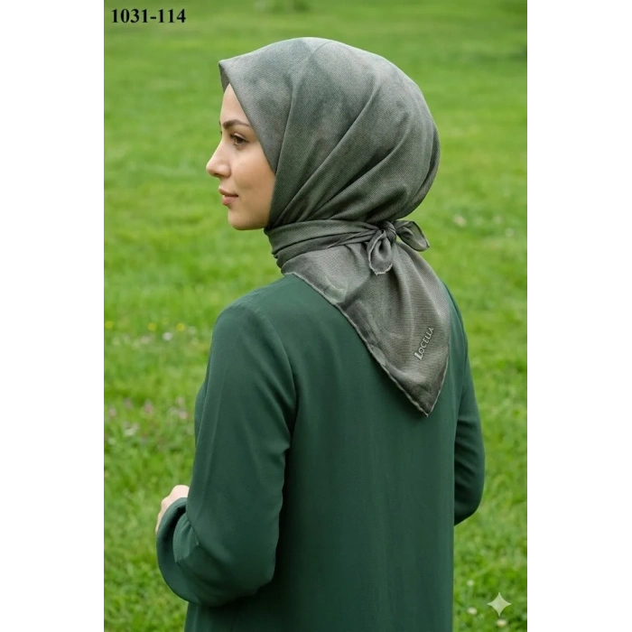 Locella Soft Pamuk Eşarp (Haki) 1031-114