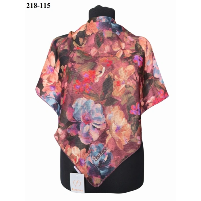 Locella Soft Pamuk Eşarp (K. Gül) 218-115